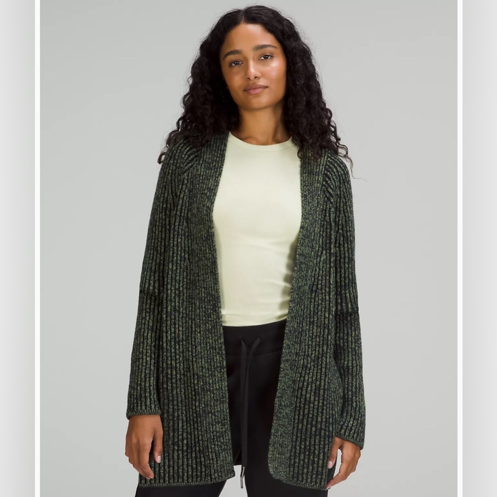 Lululemon Cotton Cashmere Cardigan
